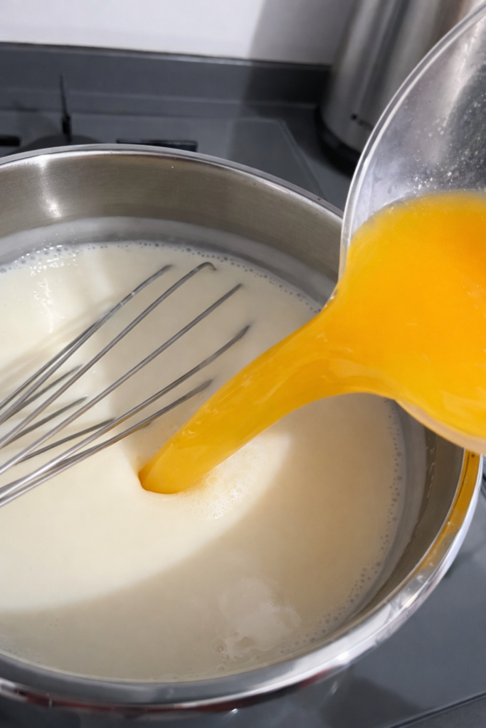 Portakallı muhallebi 2