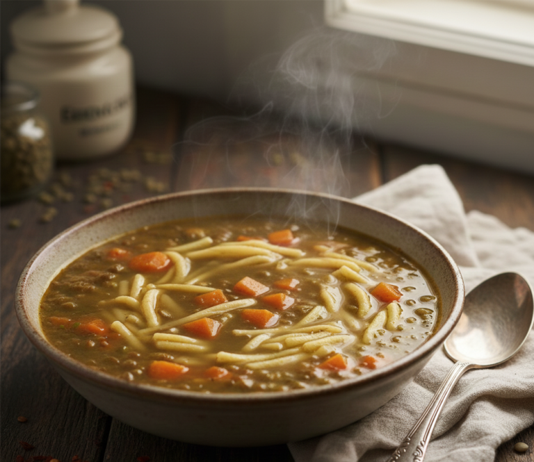 Yesil MERCIMEK corbasi