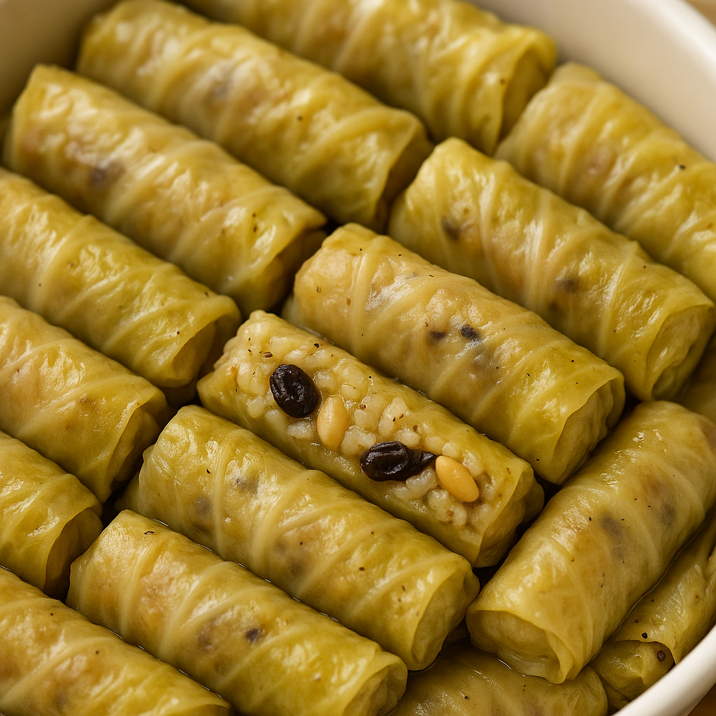 Zeytinyagli lahana sarmasi