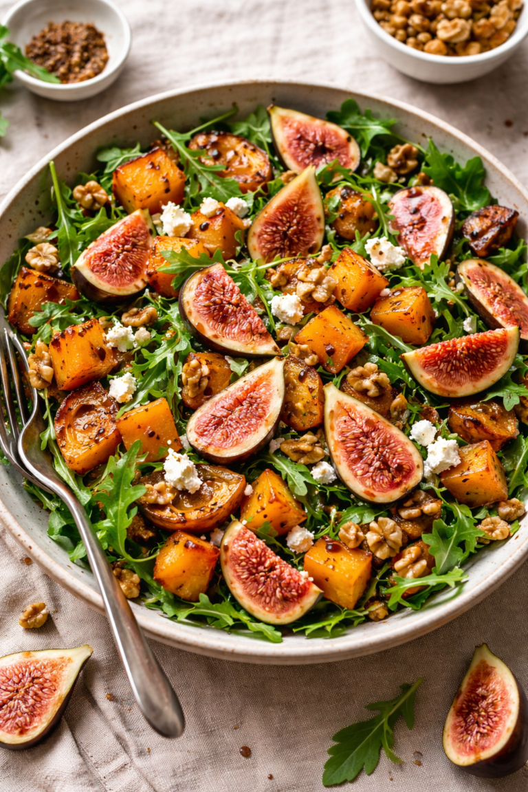 İncirli Balkabağı Salatası