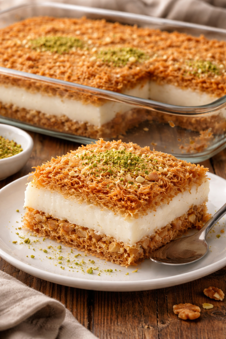 Kadayıflı Muhallebi