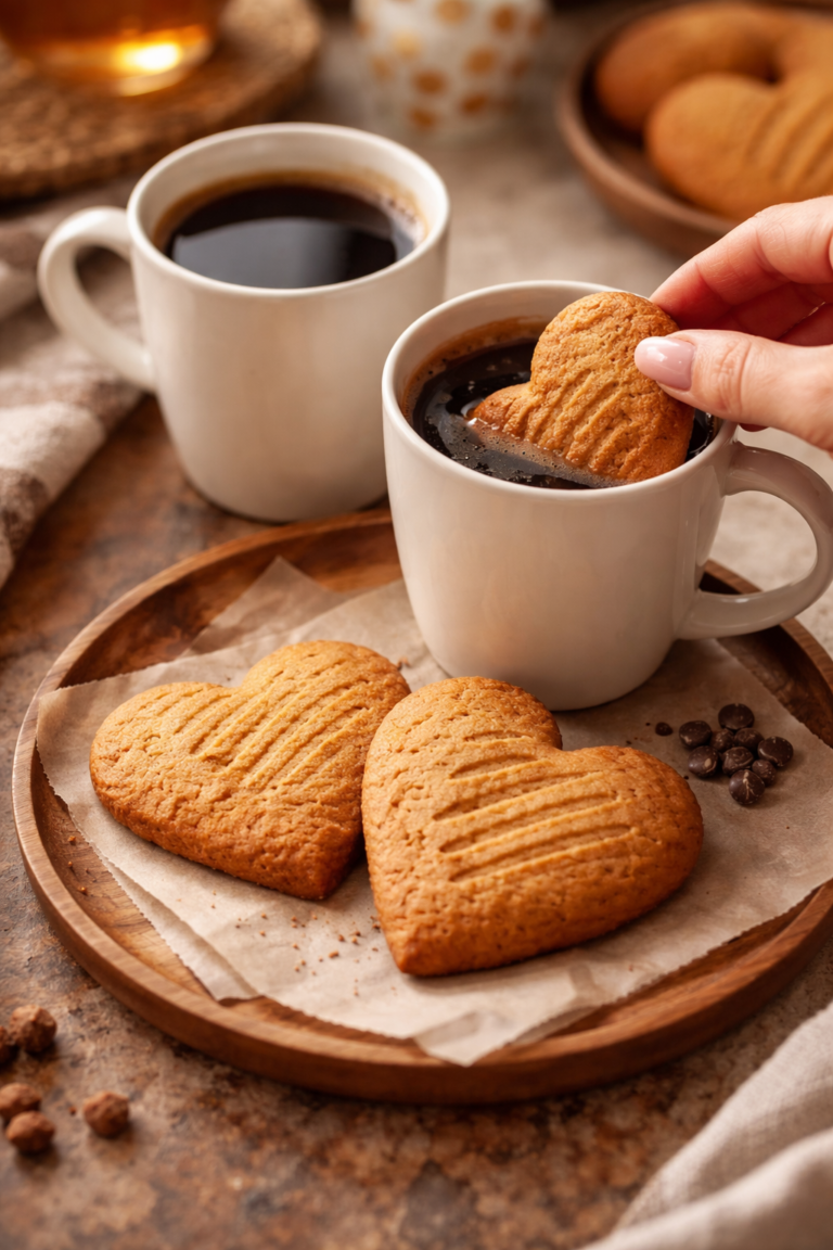 Kahveye batırılan kurabiye