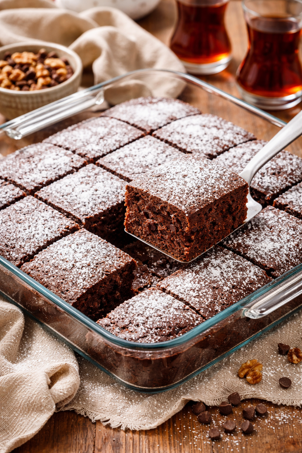 Kakaolu İrmikli Kek