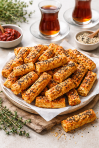 Kekikli Salçalı bisküvi