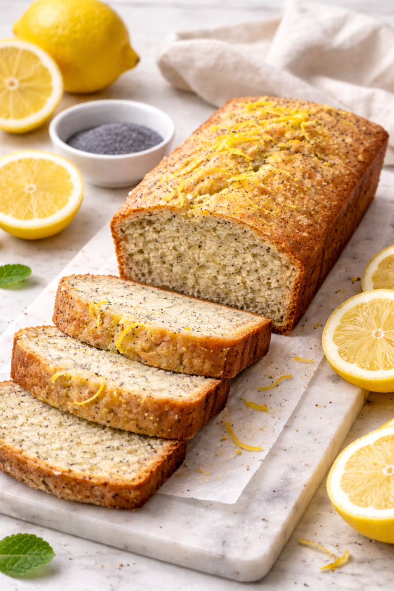 Limonlu Haşhaşlı Kek