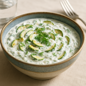 Yoğurtlu Kabak Salatası görseli